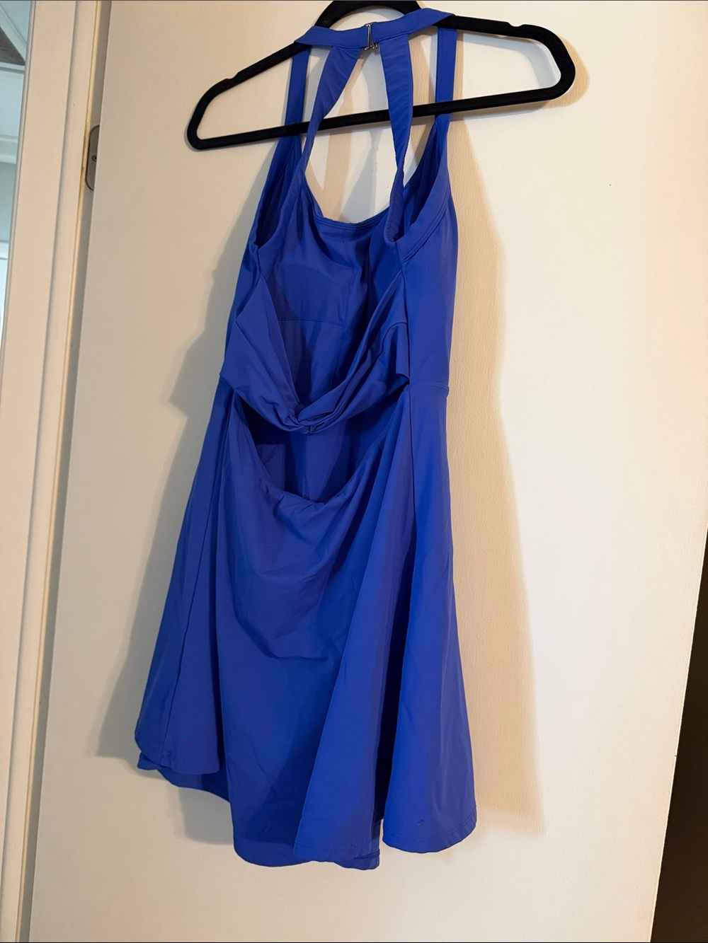 HALARA Royal Blue Cross-Back Fit & Active Dress - Picture 2 of 5